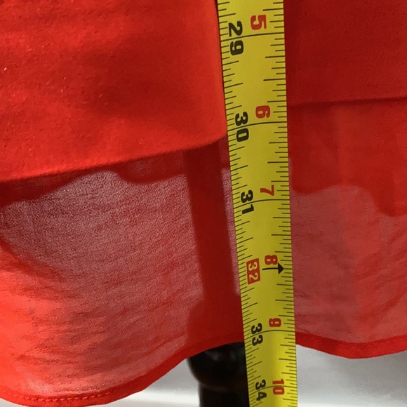 Like new Mango Suit Red Short Dress S/XS Spring Dress - Picture 3 of 6